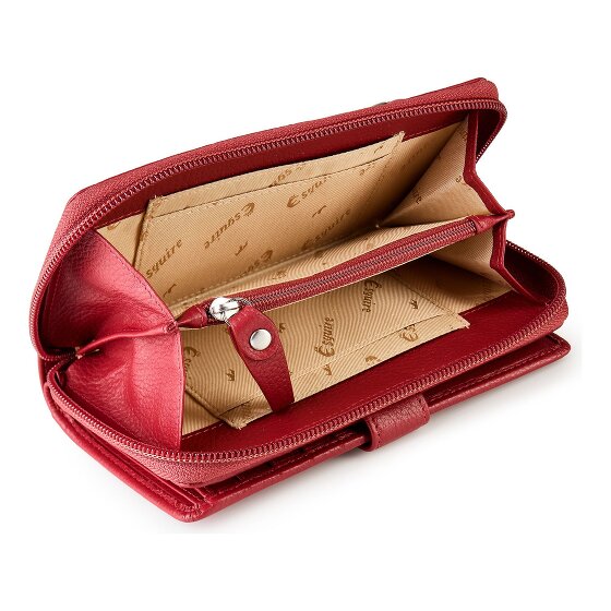 Esquire Primavera Portemonnee RFID-bescherming Leer 15.5 cm