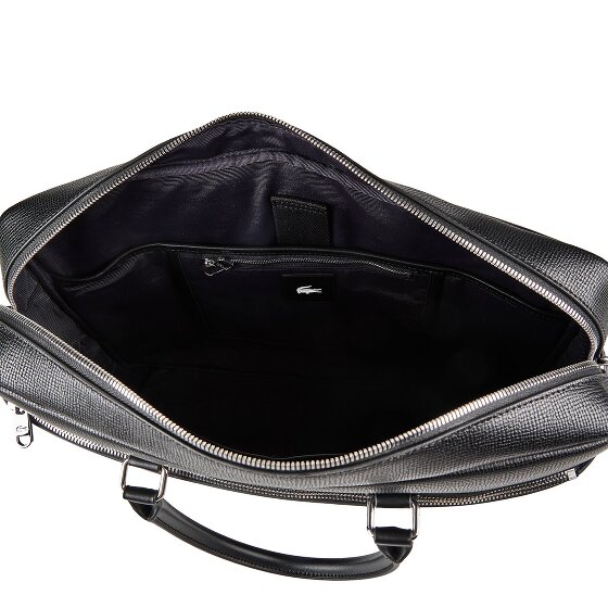 Lacoste Ossian Aktentas Leder 41 cm Laptopvak