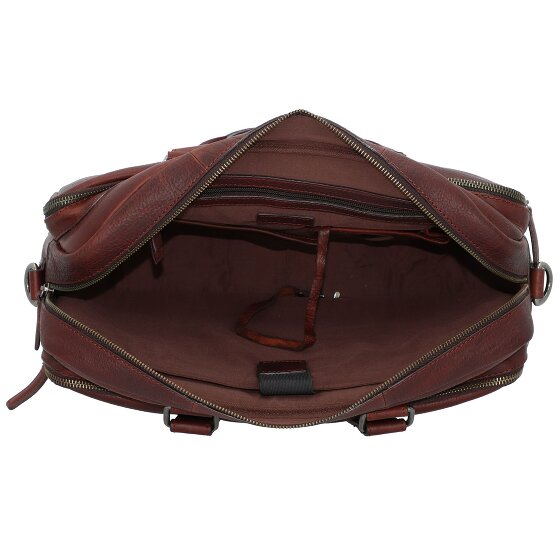 Burkely Antieke Avery aktetas Leer 40 cm Laptopcompartiment