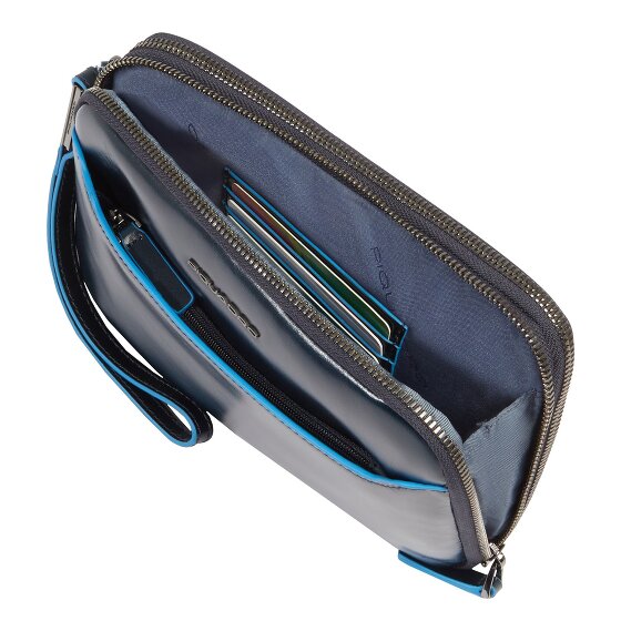 Piquadro Blue Square Portemonnee Leer 21 cm