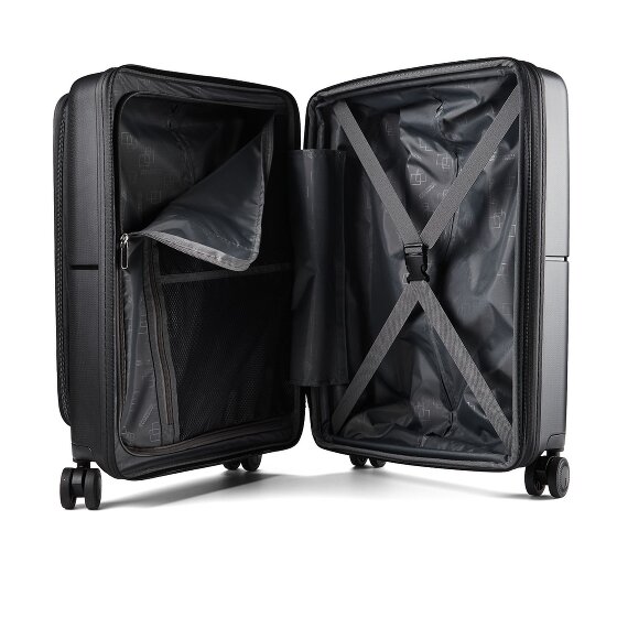 American Tourister Dashpop 4 wielen Cabinewagen 55 cm met uitbreidingsplooi