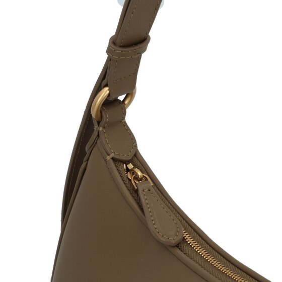 PINKO Half Moon Schoudertas Leer 26 cm