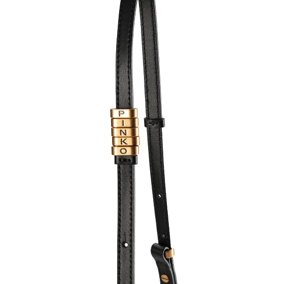 PINKO Slouchy Schoudertas Leer 23 cm
