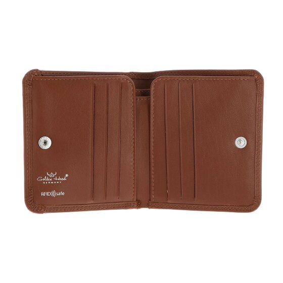 Golden Head Polo Portemonnee RFID-bescherming Leder 10.5 cm