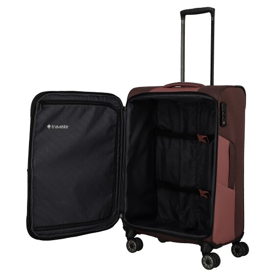 Travelite Viia 4 wielen Trolley 67 cm