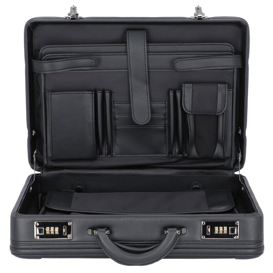 Alassio Modica aktetas 45 cm laptop compartiment