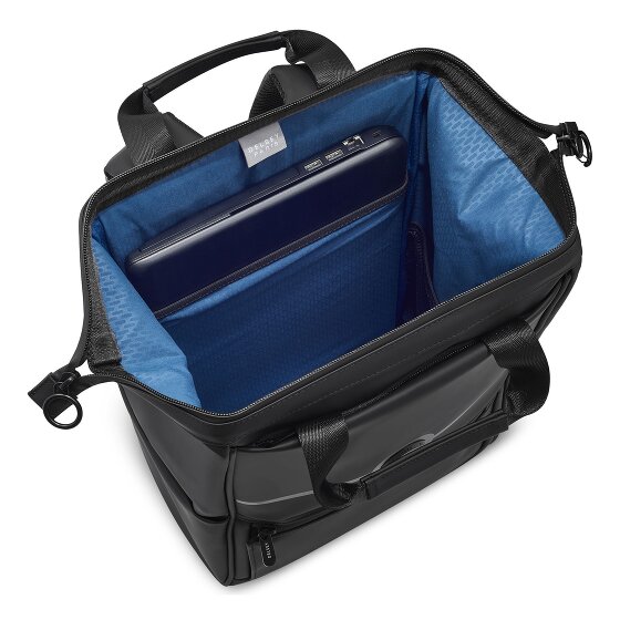 Delsey Paris Turenne Soft Dagrugzak RFID-bescherming 39 cm Laptop compartiment