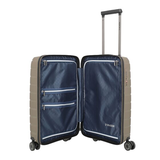 Travelite Air Base Slim 4 wielen Cabinewagen S 55 cm