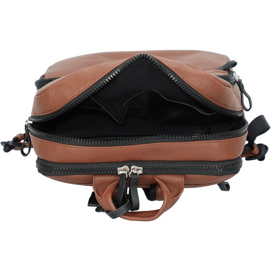Burkely Bold Bobby Rugzak Leer 40 cm Laptopcompartiment