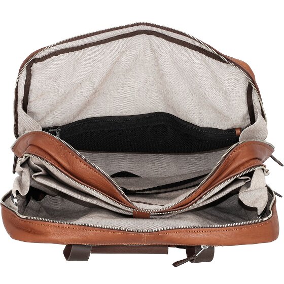 Harold's 2-wiel Business Trolley Leder 40 cm Laptopcompartiment