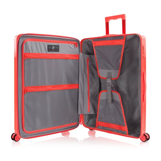Heys HiLite 4 wielen Trolley L 74 cm met uitbreidingsplooi