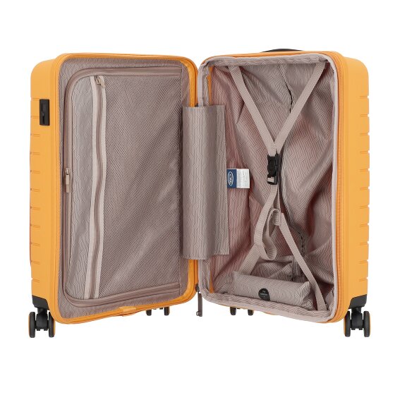 Bric's Ulisse 4 wielen Cabinewagen 55 cm met uitbreidingsplooi