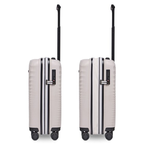 Farmhood Eco Edition 4 wielen Cabinewagen 55 cm met uitbreidingsplooi