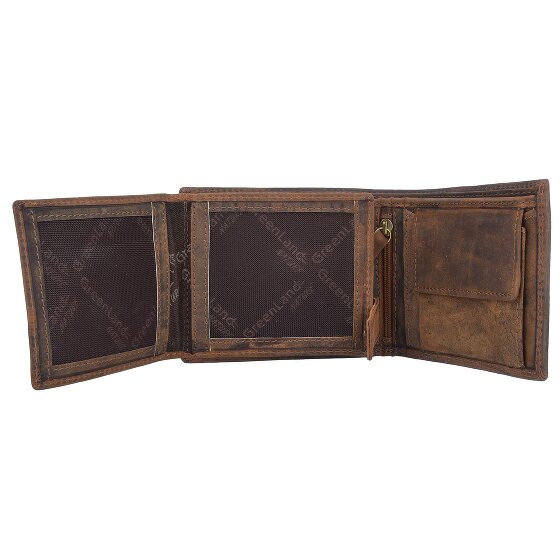 Greenland Nature Montenegro Portemonnee RFID Leer 12 cm Greenland Nature Montenegro Portemonnee RFID Leer 12 cm