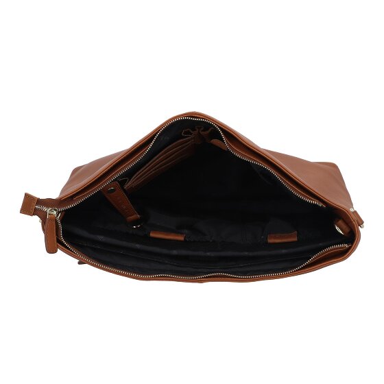 Plevier Structure Millau Schoudertas Leer 43 cm Laptop compartiment