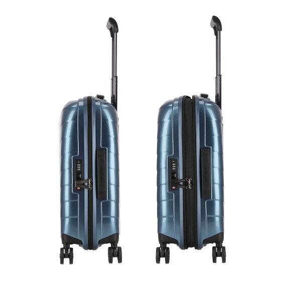 Samsonite Attrix 4 wielen Cabinewagen 55 cm met uitbreidingsplooi