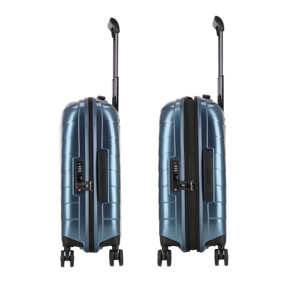 Samsonite Attrix 4 wielen Cabinewagen 55 cm met uitbreidingsplooi