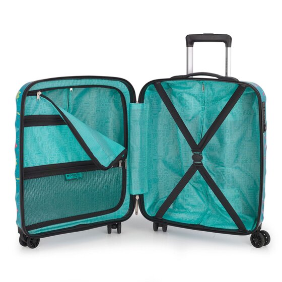 Gabol Acqua 4 wielen Cabinewagen 55 cm