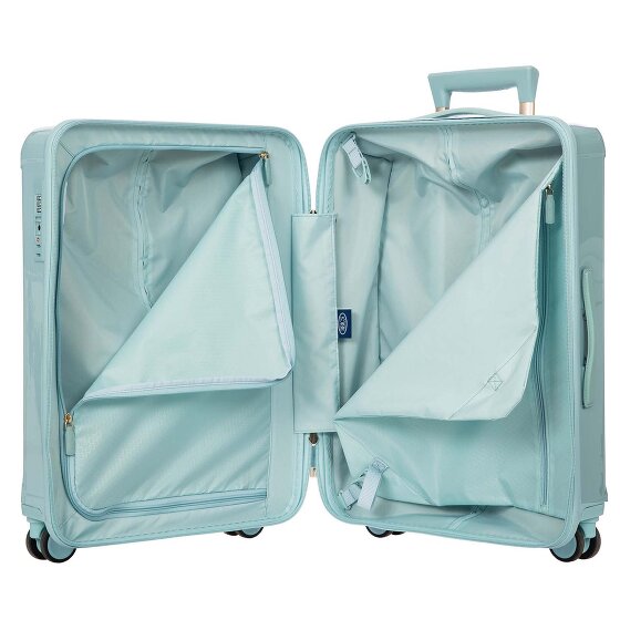Bric's Positano 4 wielen Trolley 82 cm met uitbreidingsplooi