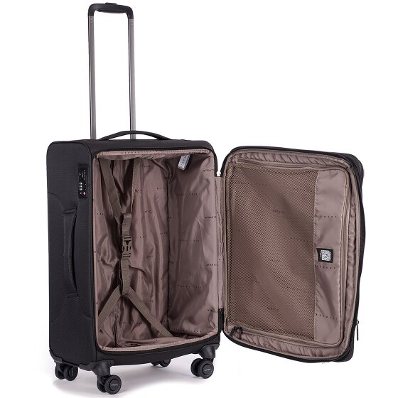 Stratic Stratic Light Plus 4 wielen Trolley 68 cm met uitbreidingsplooi