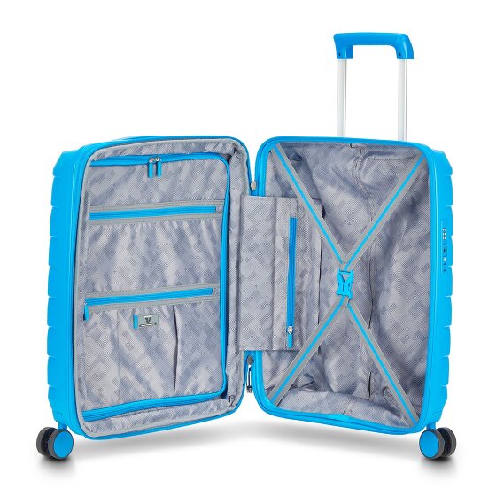 Roncato Skyline 2.0 4 wielen Cabinewagen 55 cm met uitbreidingsplooi