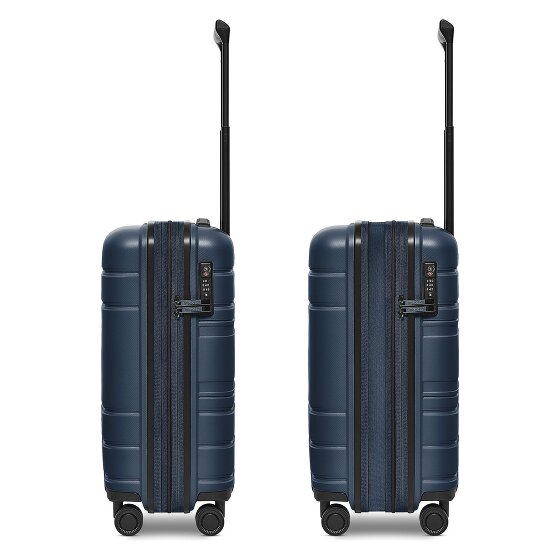 Redolz Essentials 11 4 wielen Cabinewagen 55 cm met uitbreidingsplooi