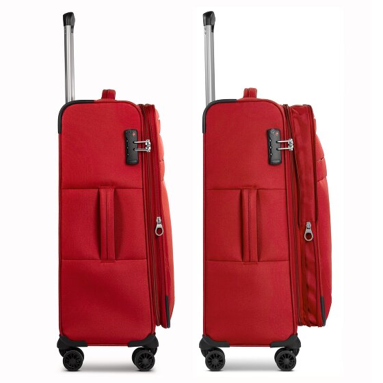 Worldpack Chicago 4 wielen Trolley M 67 cm met uitbreidingsplooi