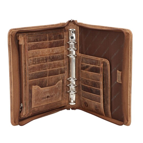 Greenburry Vintage lederen schrijfmap 26 cm Greenburry Vintage lederen schrijfmap 26 cm