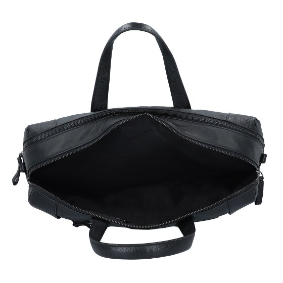 Piquadro Koffer Leer 43.5 cm Laptop compartiment