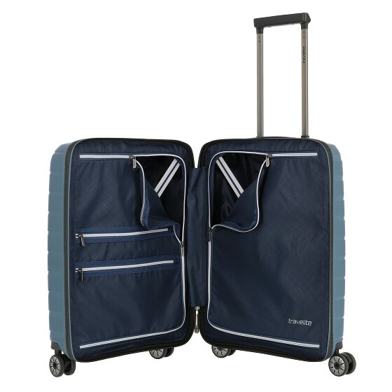 Travelite Air Base 4 wielen Cabinewagen 55 cm Laptop compartiment