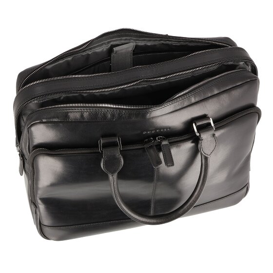 bugatti Romano Koffer Leer 40 cm Laptop compartiment