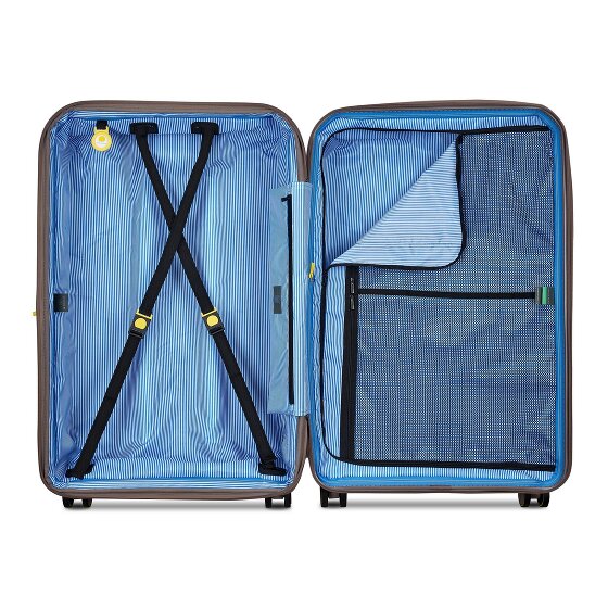 Delsey Paris Lutece 4 wielen Cabinewagen 55 cm met uitbreidingsplooi