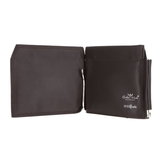 Golden Head Polo Portemonnee RFID-bescherming Leder 11 cm