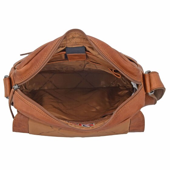 The Chesterfield Brand Wax Pull Up Schoudertas Leer 29 cm