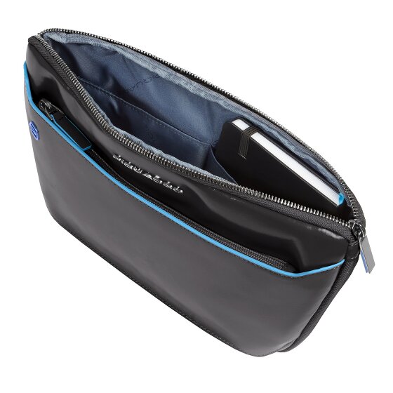 Piquadro Blue Square Schoudertas Leer 30 cm