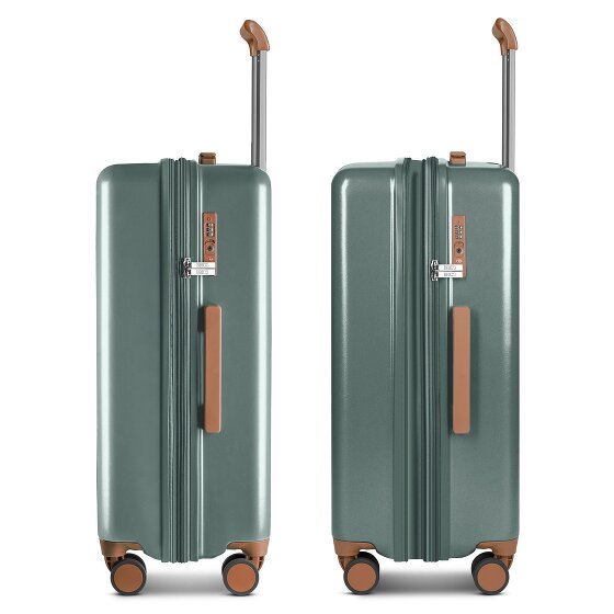 Bric's Ferrara 4 wielen Trolley M 67 cm met uitbreidingsplooi