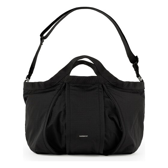 Sandqvist Grid Handtas 38 cm met uitbreidingsplooi