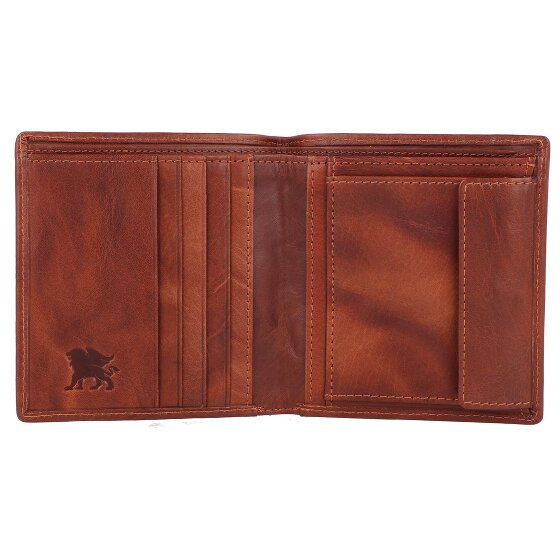 mano Don Luca Portemonnee Leer 10,5 cm