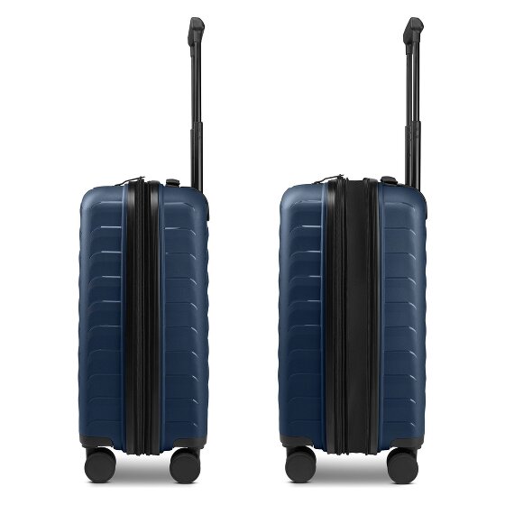 d&n Toronto 4 wielen Cabinewagen S 54 cm met uitbreidingsplooi