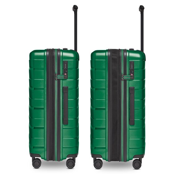 Bergpfeil Reis trolley op 4 wielen M 66 cm met uitbreidingsplooi