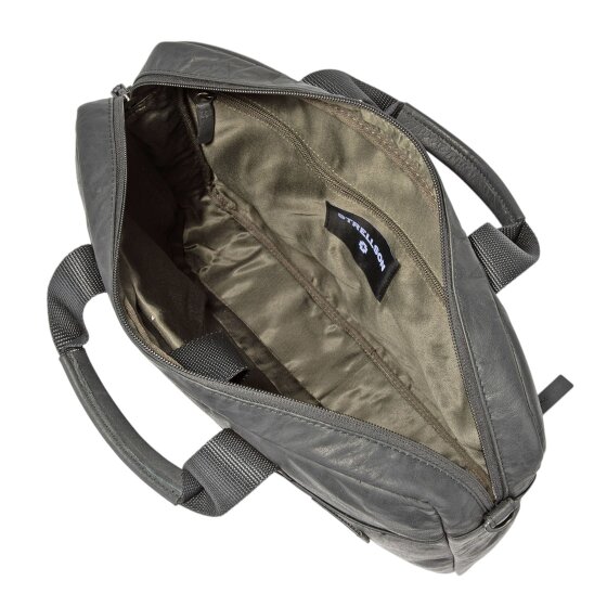 Strellson Clapton Koffer Leer 39 cm Laptop compartiment