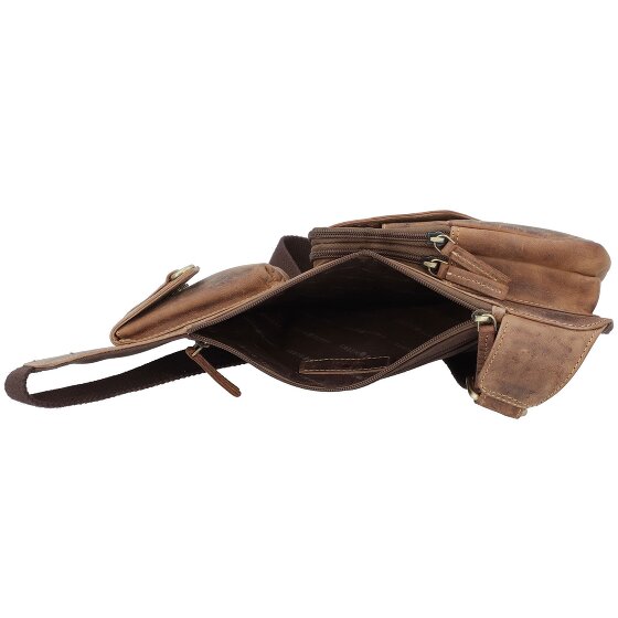 Greenburry Vintage Schoudertas Leer 20 cm