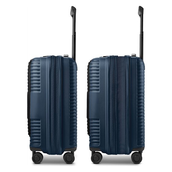 Redolz Essentials 17 2.0 4 wielen Cabinewagen 55 cm Laptopvak met uitbreidingsplooi