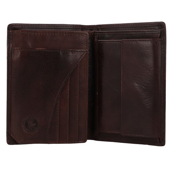 Greenburry Newport Portemonnee RFID-bescherming Leer 12.5 cm
