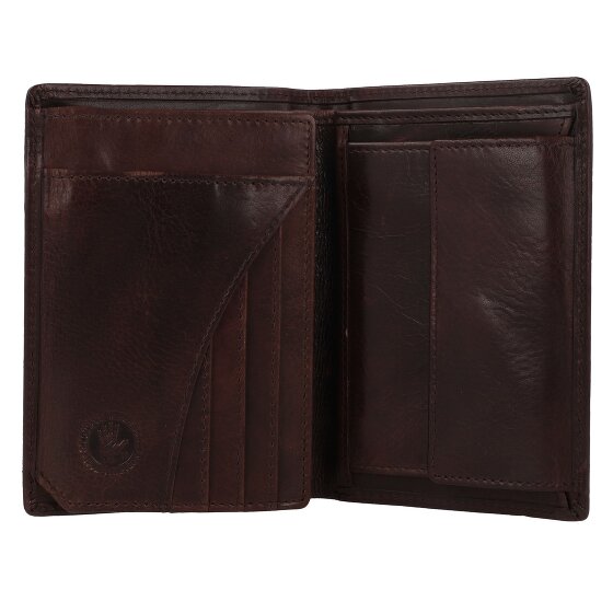 Greenburry Newport Portemonnee RFID-bescherming Leer 9 cm
