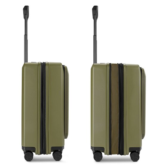 Porsche Design Voyager 3.0 4 wielen Cabinewagen S 55 cm Laptop compartiment met uitbreidingsplooi