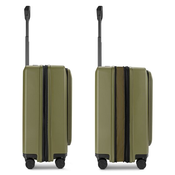 Porsche Design Voyager 4 wielen Cabinewagen S 55 cm Laptop compartiment met uitbreidingsplooi