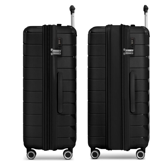 Franky London 4 wielen Trolley L 74 cm met uitbreidingsplooi Franky London 4 wielen Trolley L 74 cm met uitbreidingsplooi