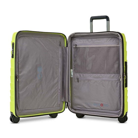 Echolac Exo 4 wielen Kofferset 3-delig met uitbreidingsplooi