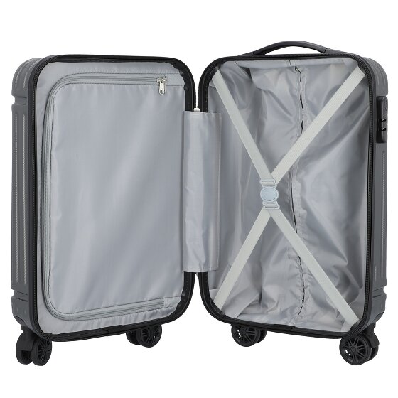 Nowi Vancouver 4-Wiel Cabin Trolley 55 cm met dubbele wielen